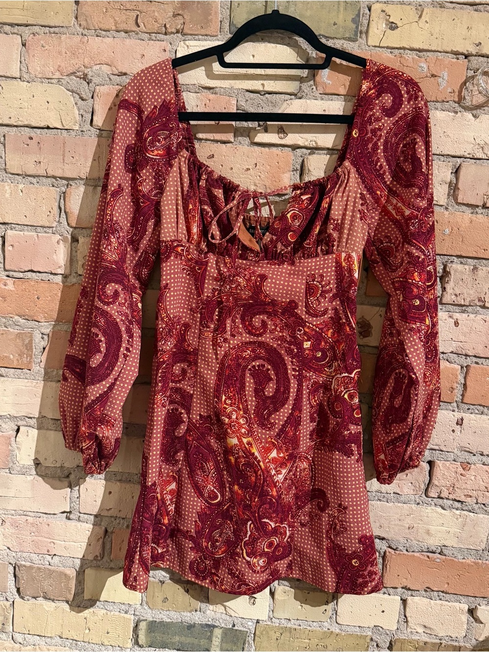 Urban outfitters mini long sleeve dress